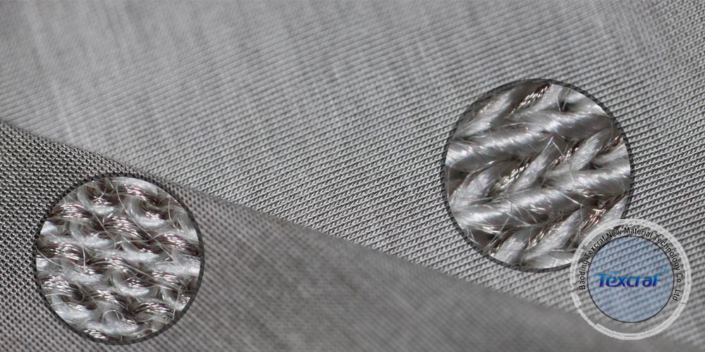 Silver fiber modal stretch fabric