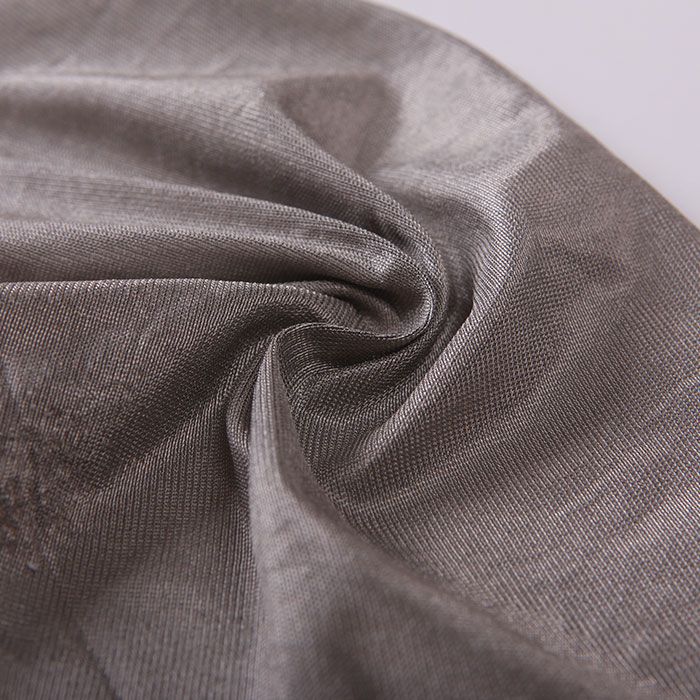 100% Silver fiber knitted fabric