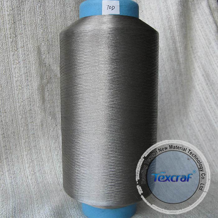 Silver plated conductive yarn