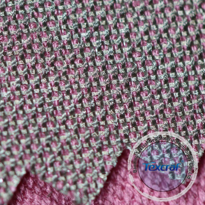 Double faced silver conductive fabric