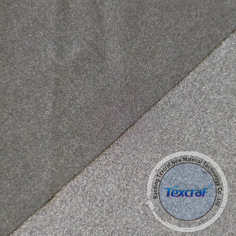 silver stretch conductive fabric