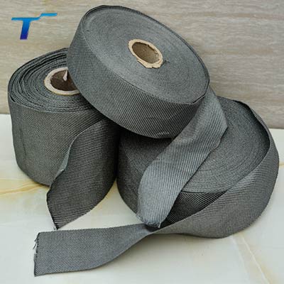 Stainless steel fiber ribbon Stainless steel fiber ribbon