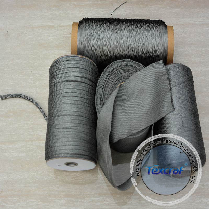 Stainless steel fiber ribbon