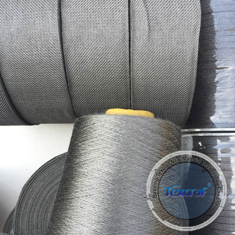 Stainless steel fiber ribbon