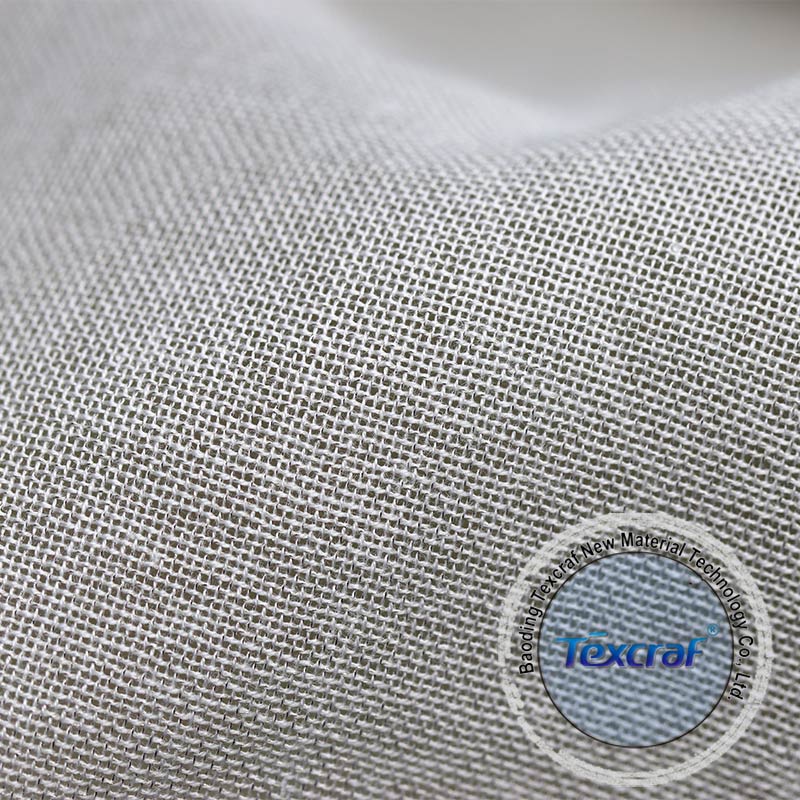 Silver Cotton Mesh Screening Fabric